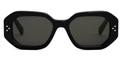 celine cl40255i|Celine® CL40255I Geometric Sunglasses .